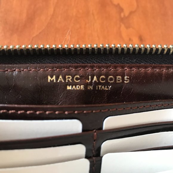 Marc Jacobs | Chocolate Patchwork Zip Clutch - Picture 8 of 9